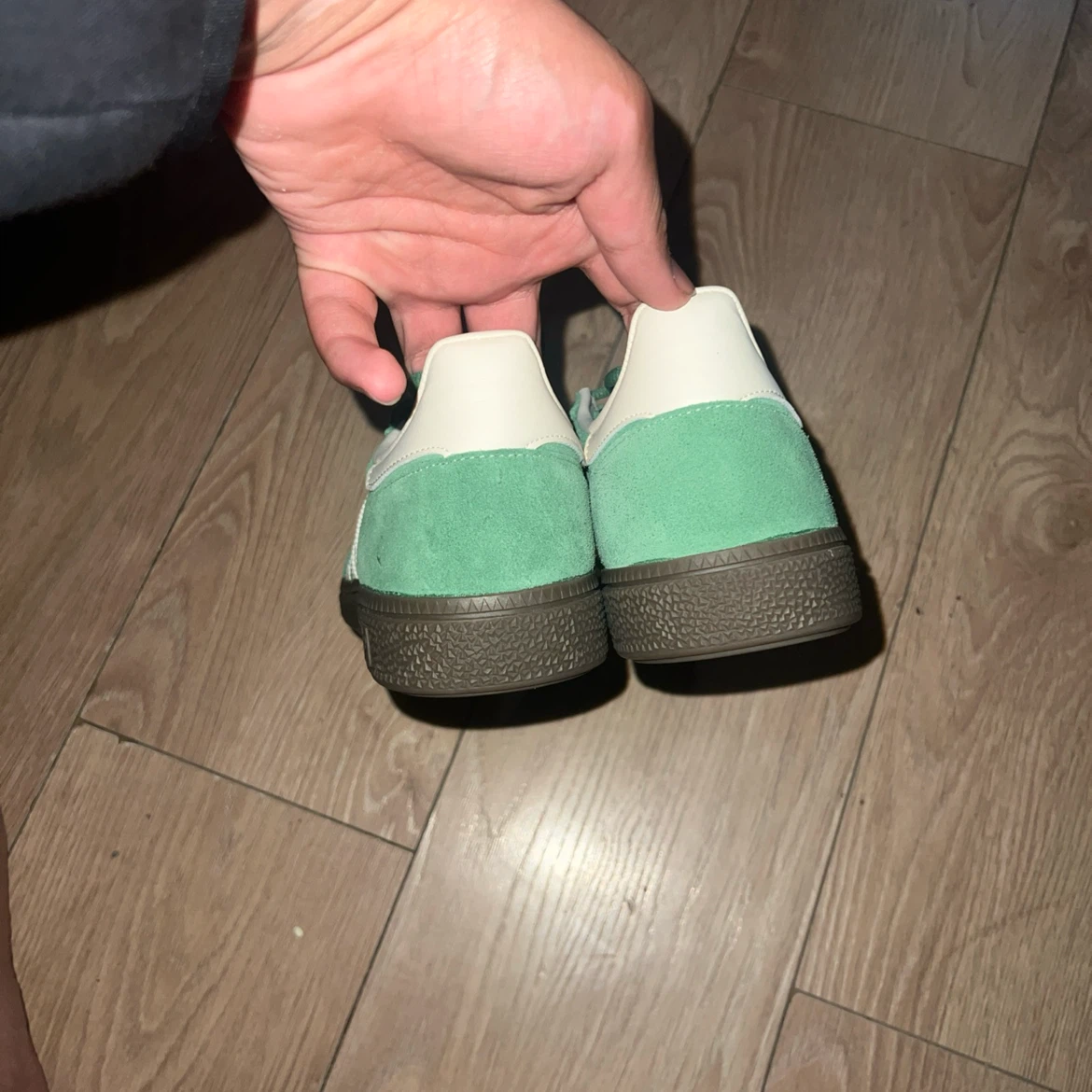 Adidas Spezial Green Suede Sneakers - photo 2