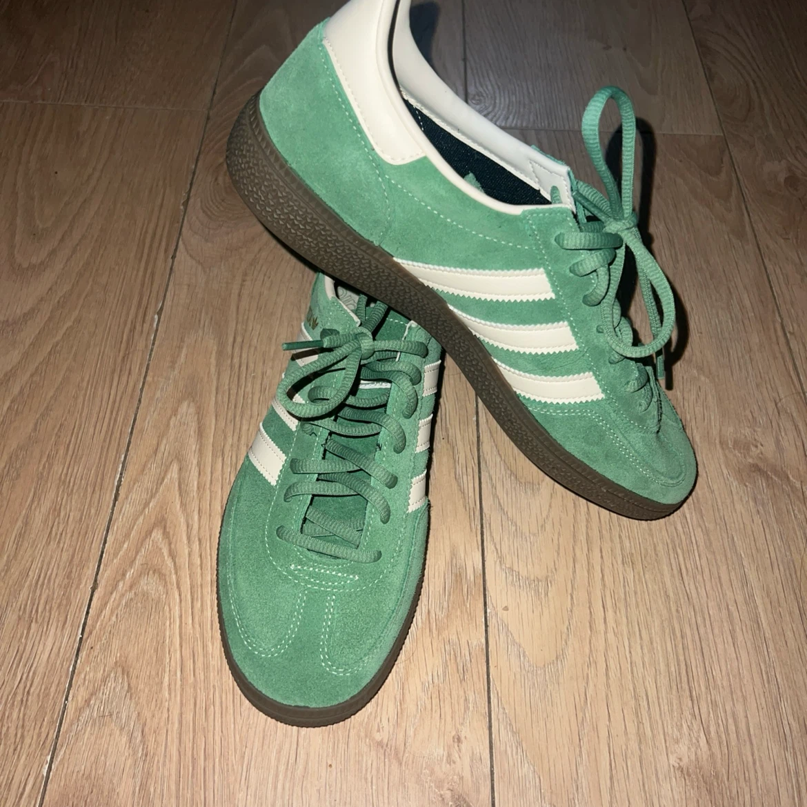 Adidas Spezial Green Suede Sneakers - photo 5