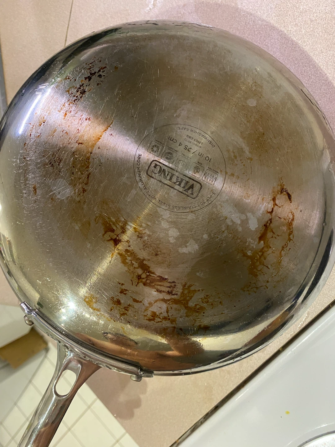 Viking Stainless Steel Frying Pan 10-inch - photo 2