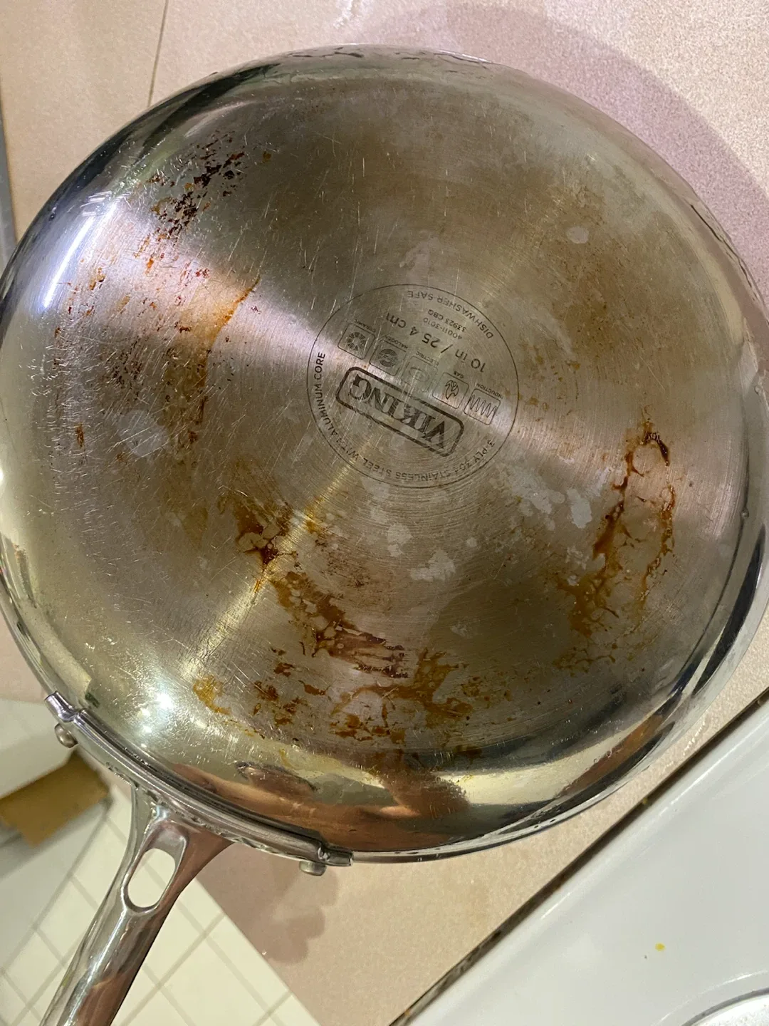Viking Stainless Steel Frying Pan 10-inch - photo 2