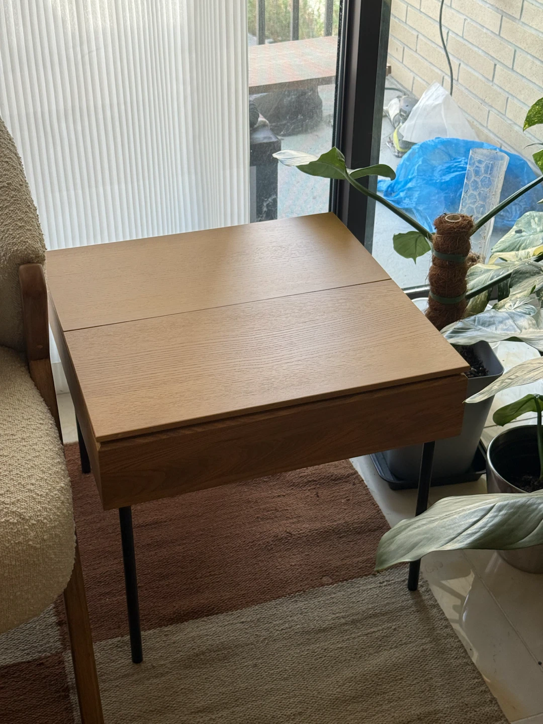 Burrow Carta Side Table - Oak