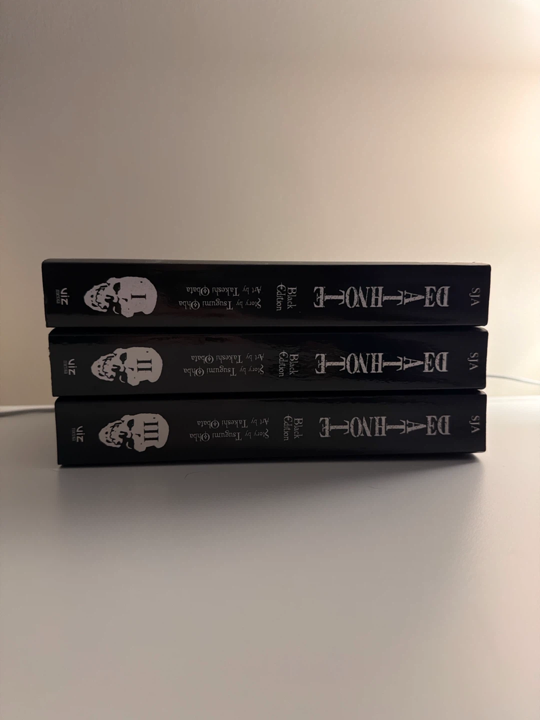 Death Note Black Edition Manga Volumes 1-3