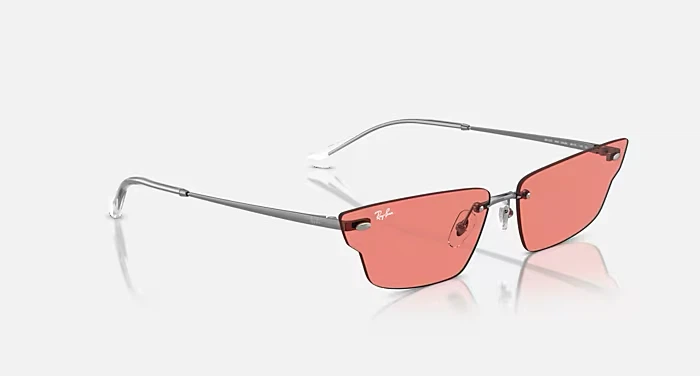 Ray-Ban Cherry Pink Frameless Sunglasses - photo 5