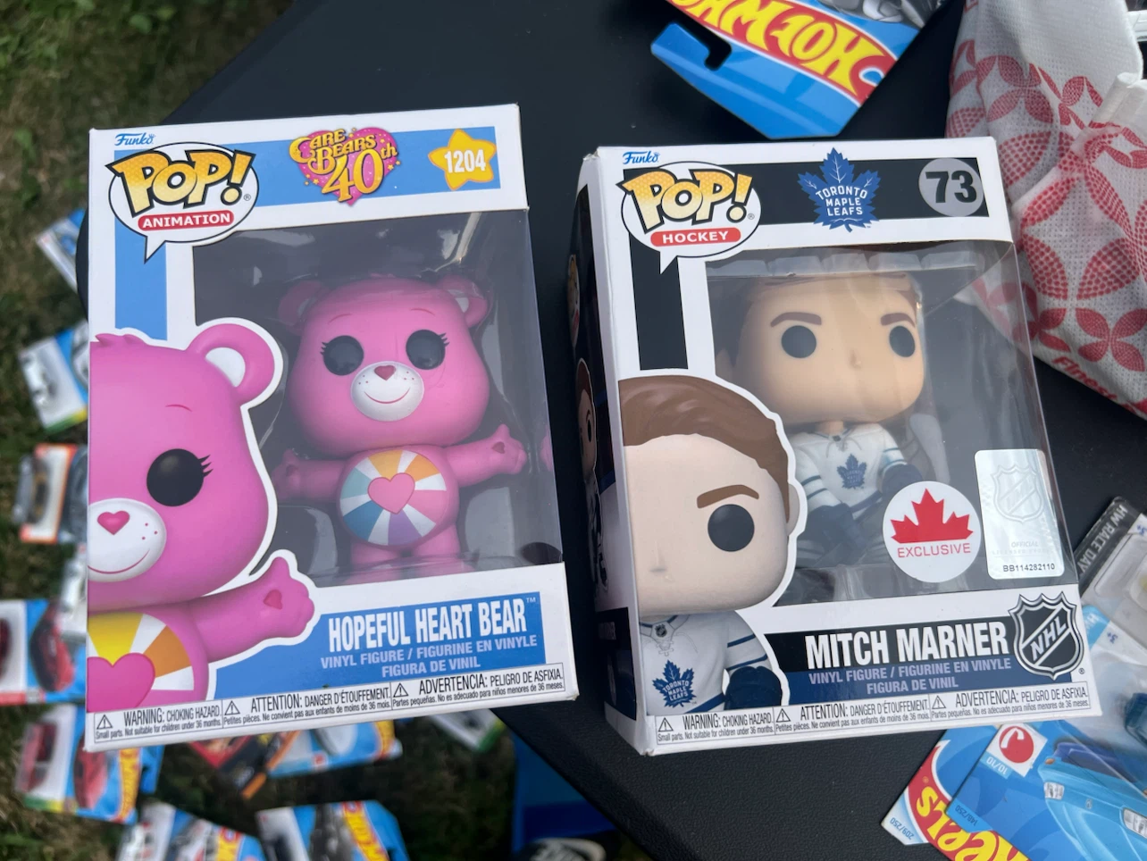 Funko Pop! Mitch Marner & Care Bear Hopeful Heart