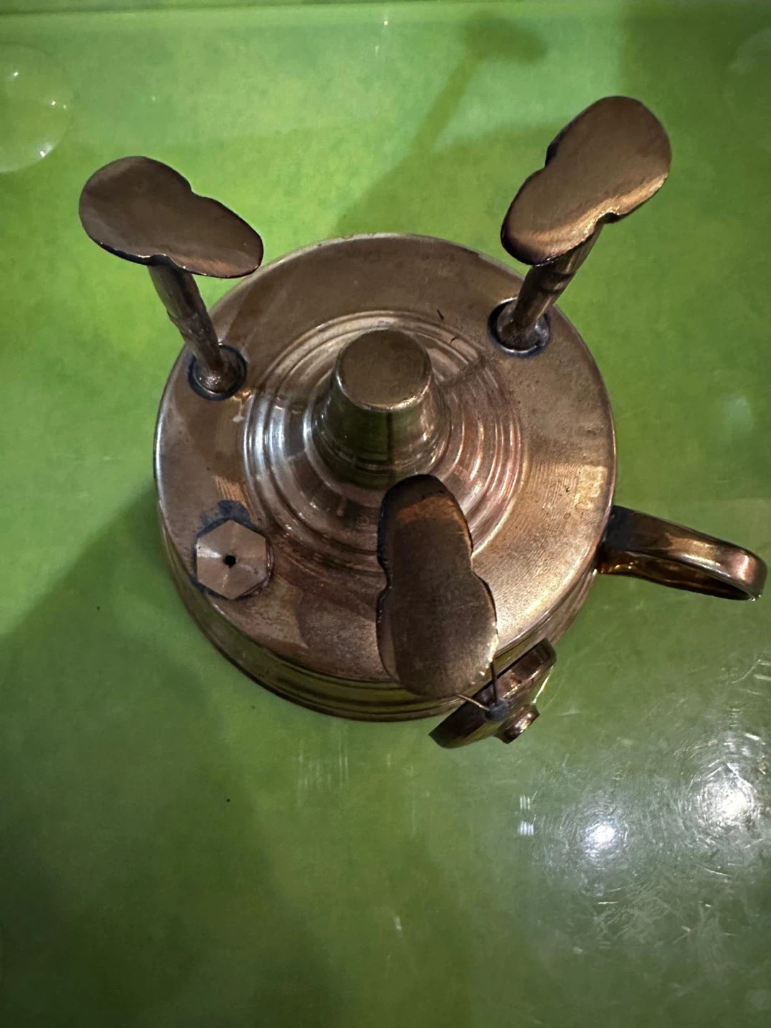 Vintage Brass Camping Stove - photo 3