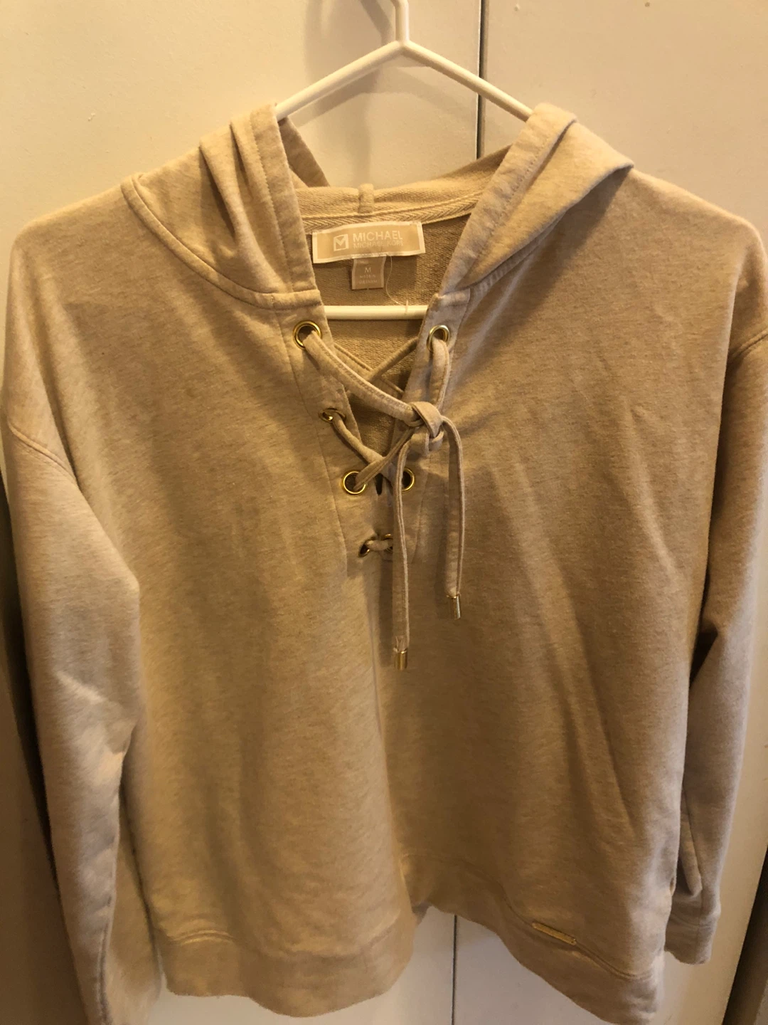 Michael Kors Lace-Up Hoodie