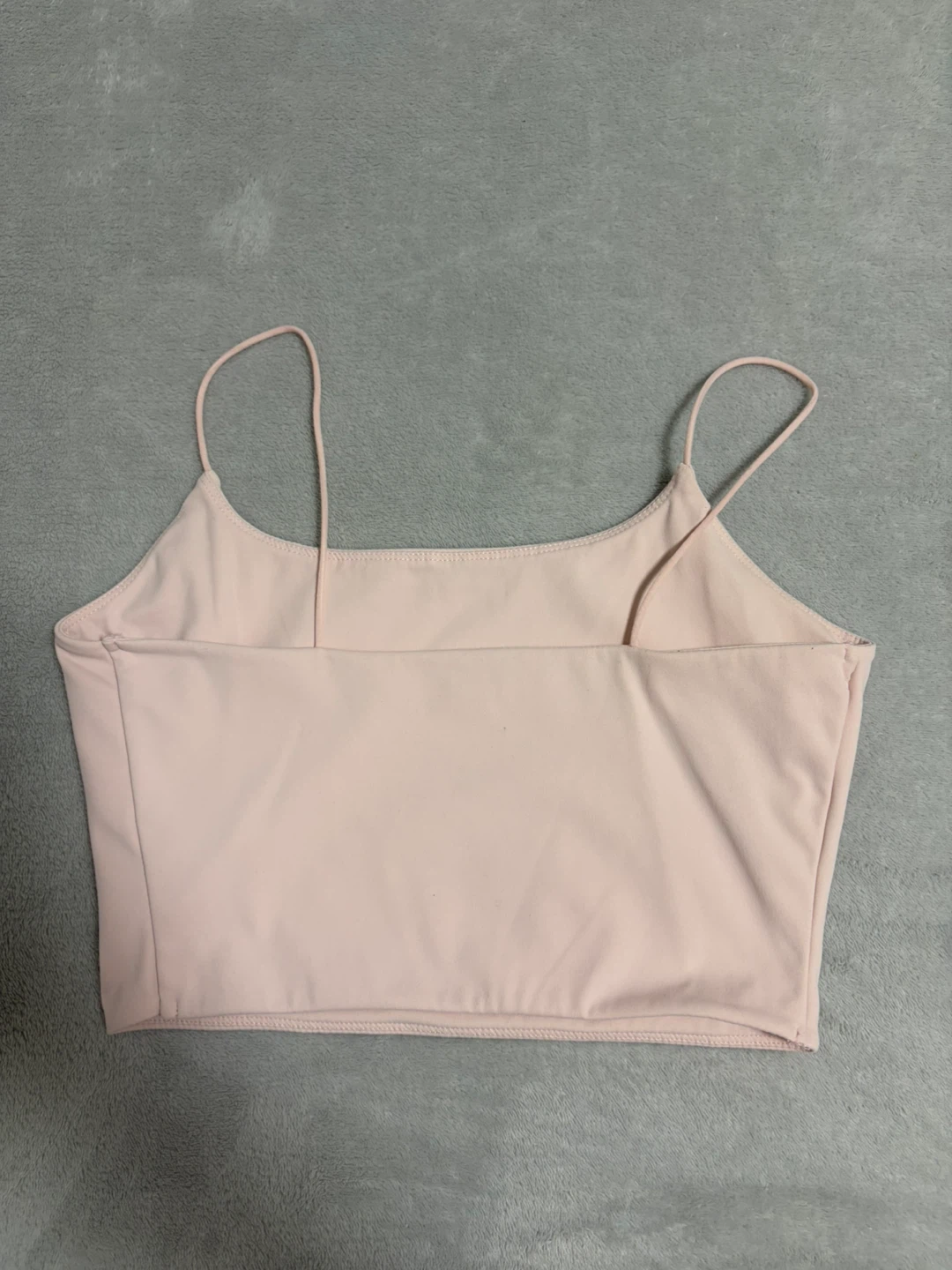 Garage Pink Spaghetti Strap Crop Top - photo 2