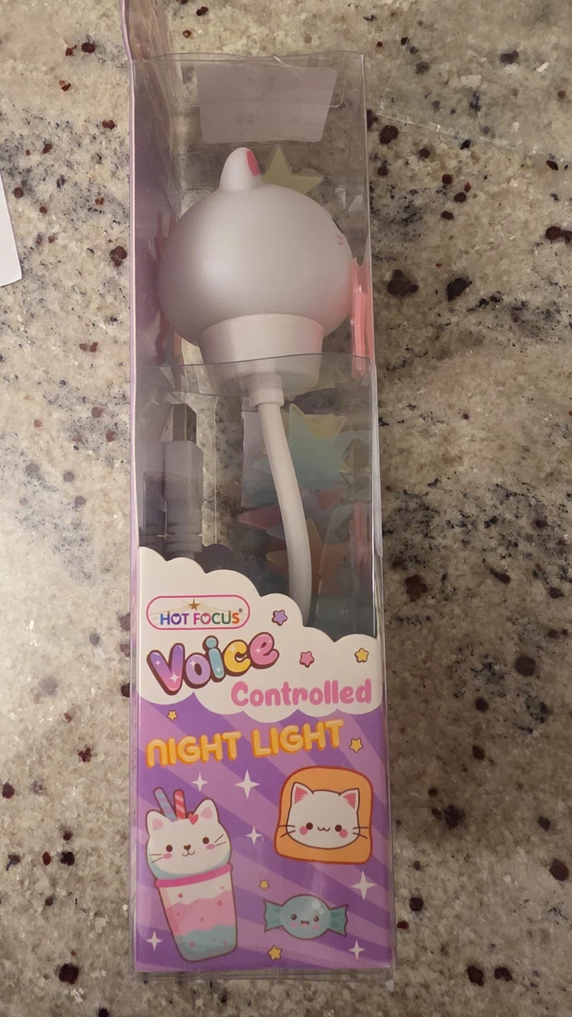 Voice Controlled Night Light - Hot Focus - photo 3