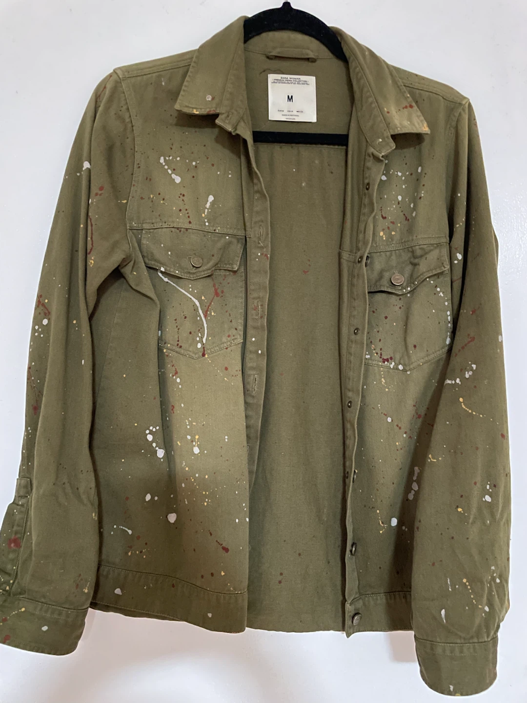 Zara Woman Premium Denim Jacket - Size M