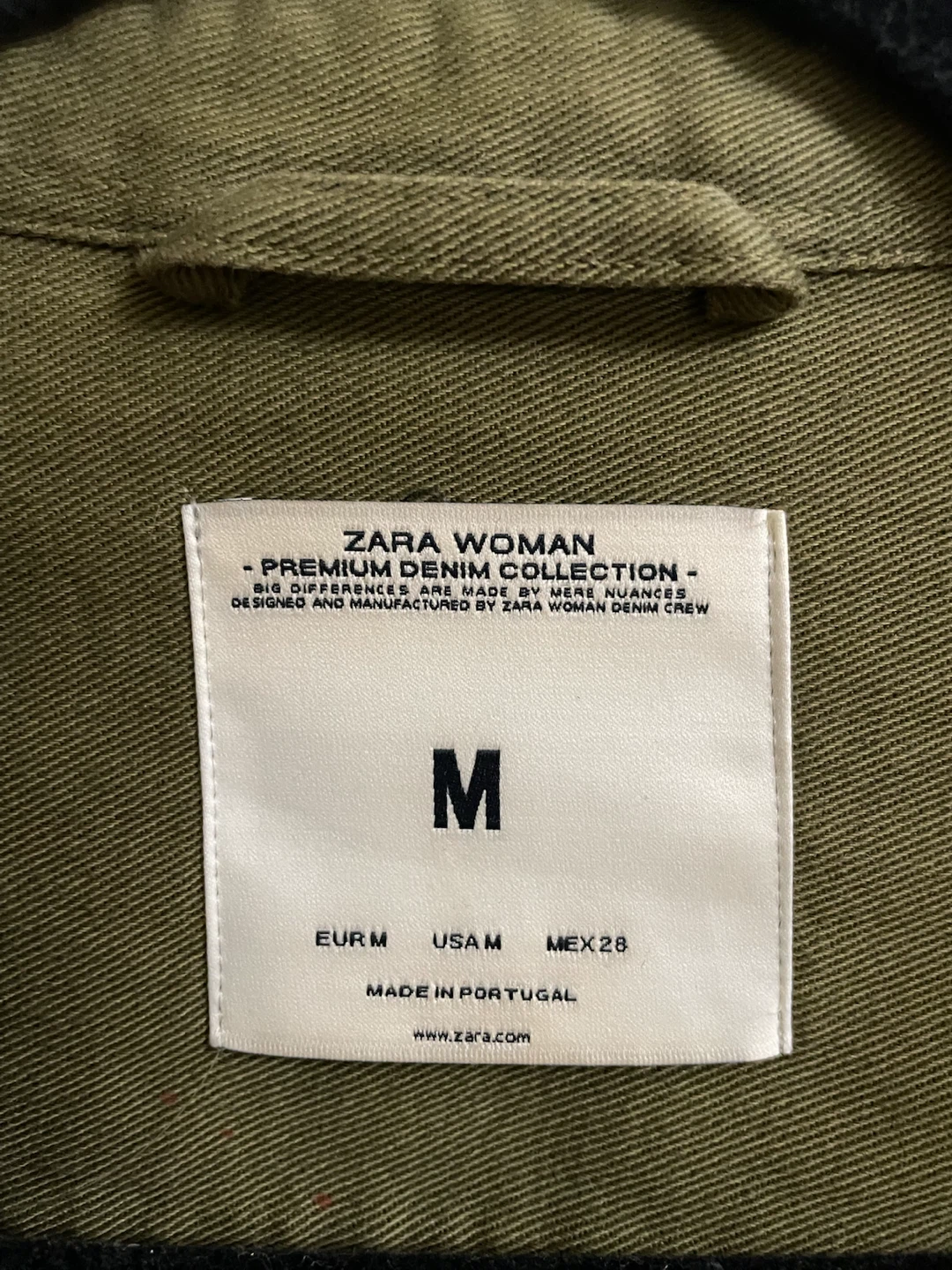 Zara Woman Premium Denim Jacket - Size M - photo 2