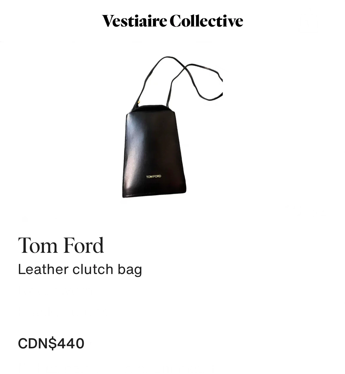 Tom Ford crossbody case - photo 3