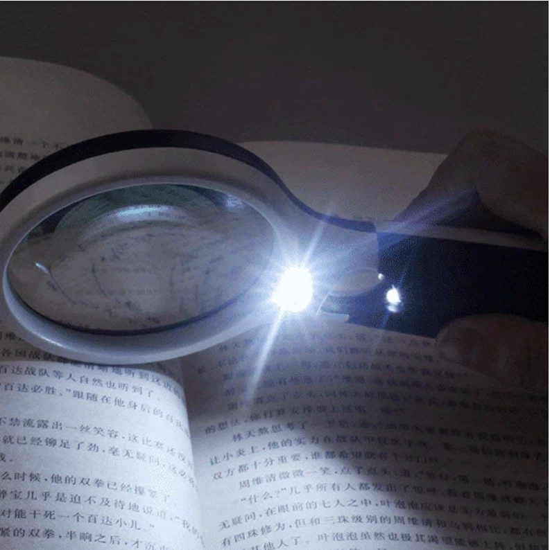 Magnifying Glasses Magnifier Handheld 10X Illumination - photo 4