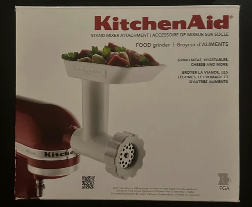 KitchenAid Stand Mixer Food Grinder Attachment