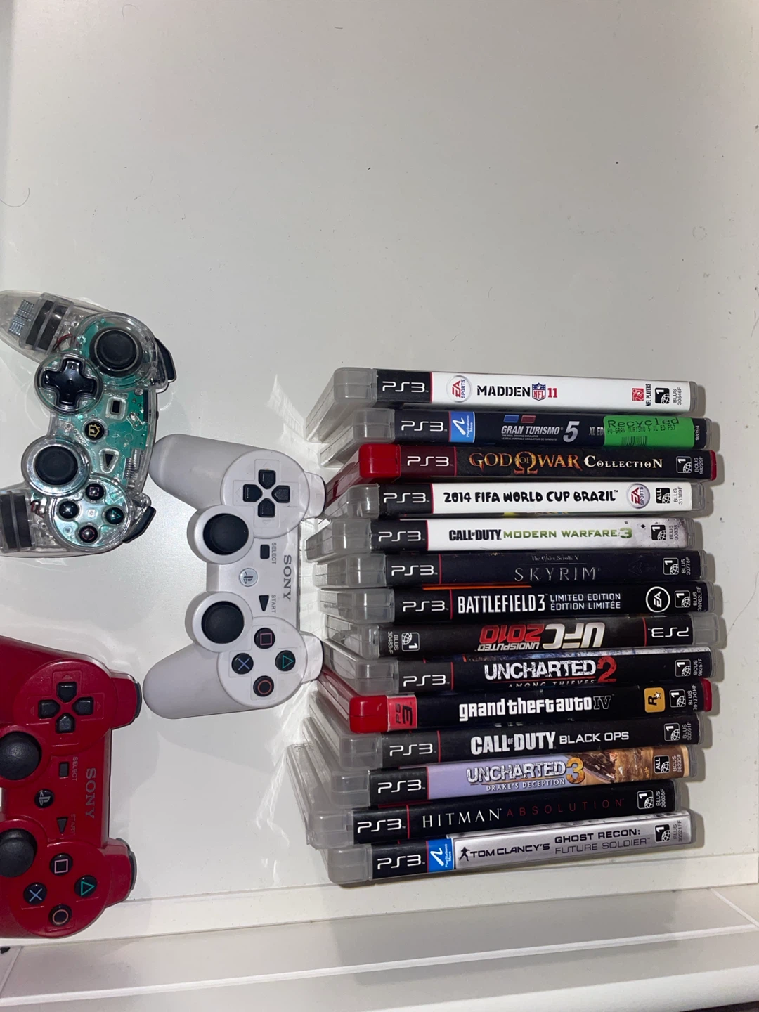 PlayStation 3 Console Bundle with Games and Controllers
