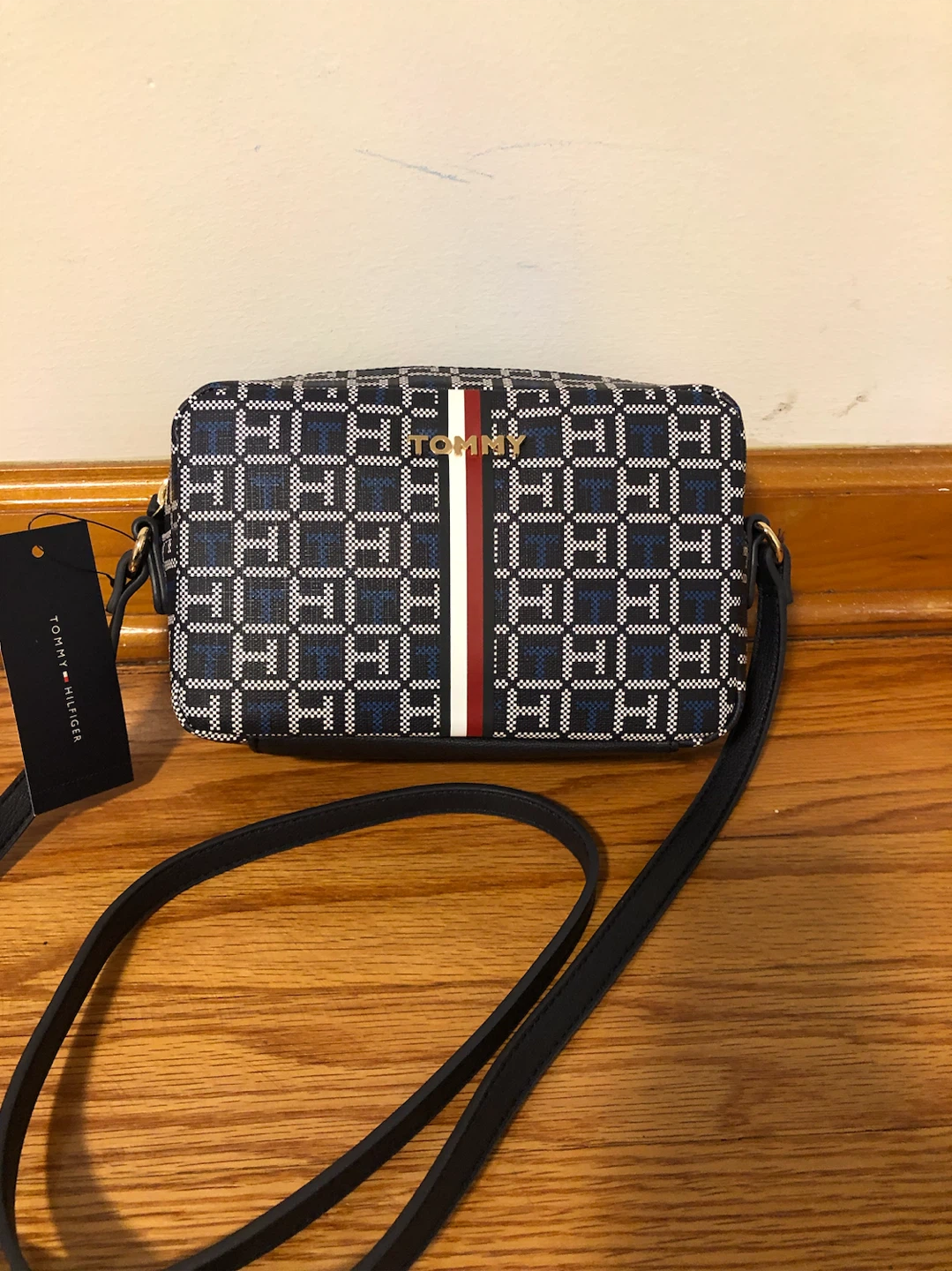 Tommy Hilfiger Monogram Camera Bag