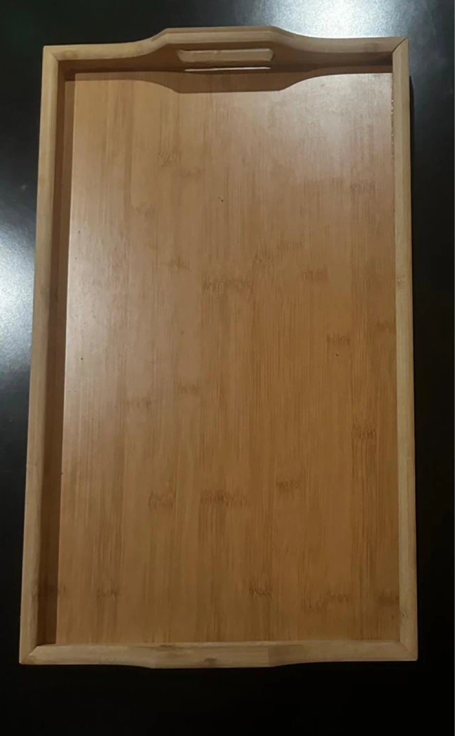 IKEA Wood Bed Tray with Handles