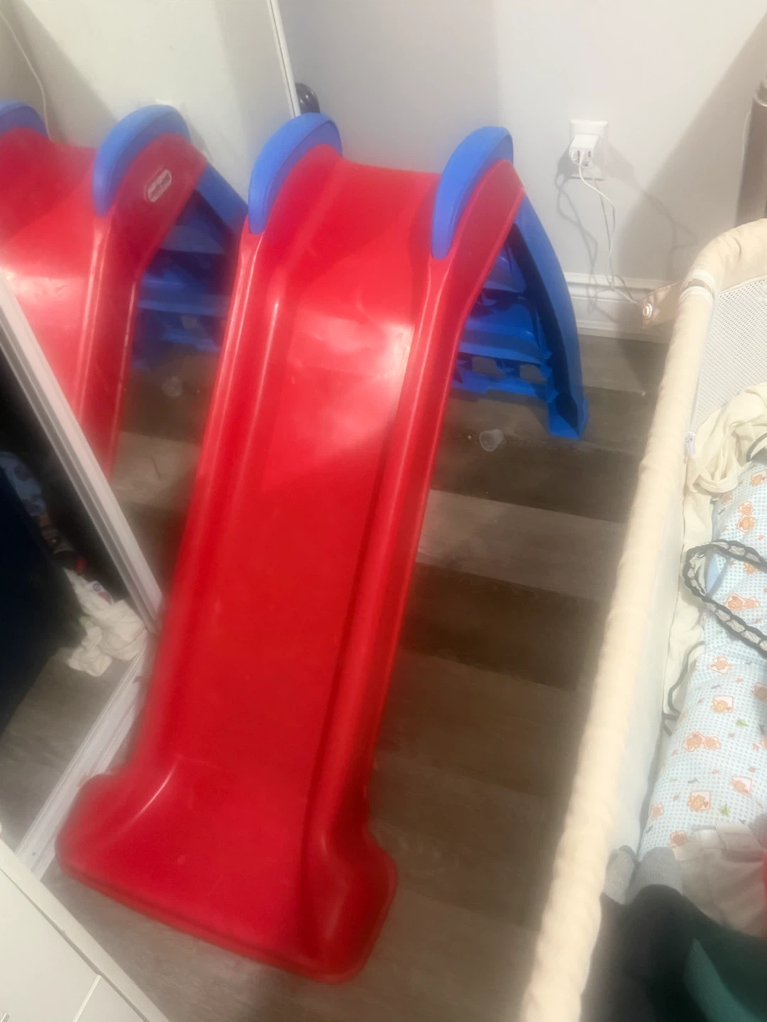 Little Tikes Red and Blue Toddler Slide