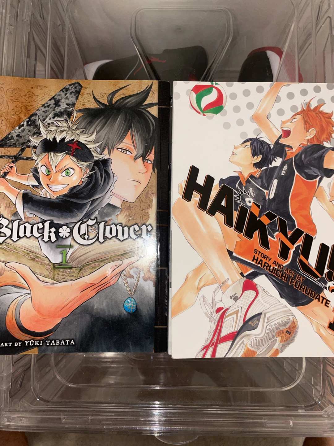 Black Clover Vol 1 & Haikyuu