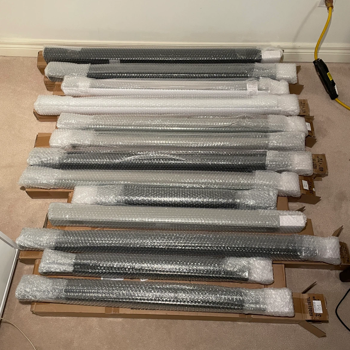 NEW! Roller Window Shades Blackout (B, W, G) many sizes! - $75 - photo 4
