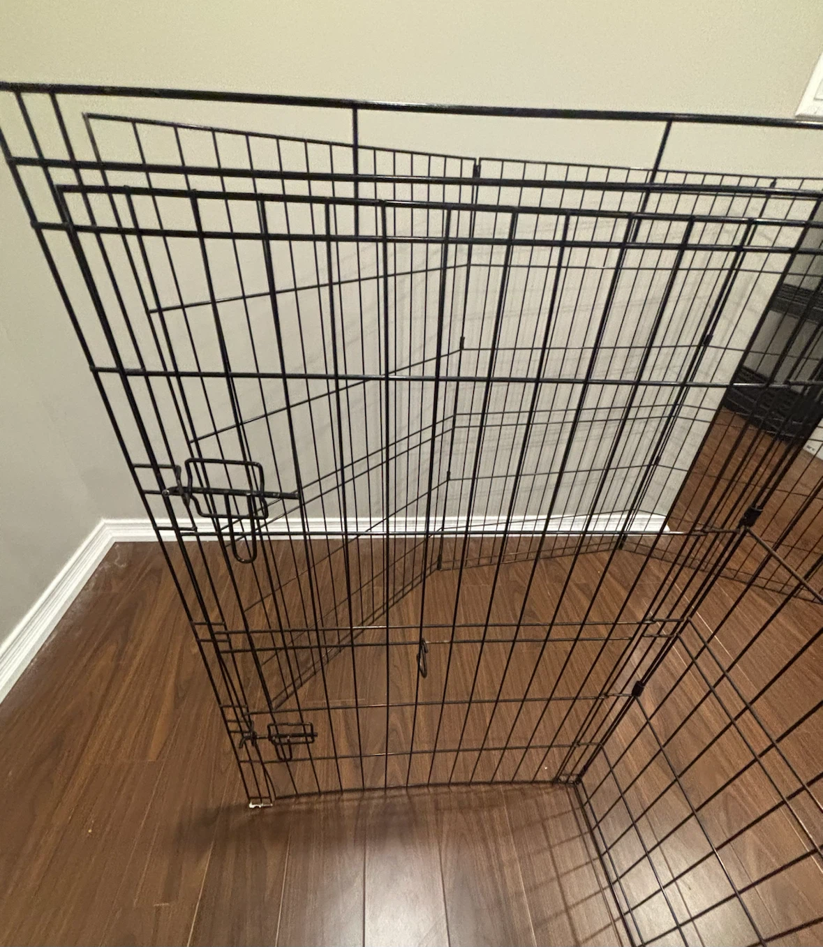 Black Metal Pet Playpen/Exercise Pen - photo 2