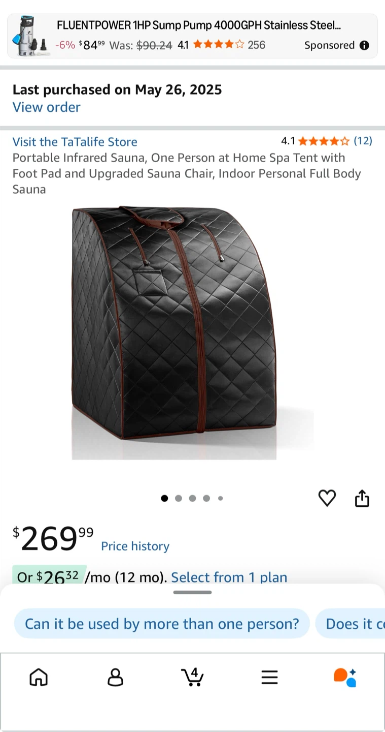Portable Sauna Tent - photo 2