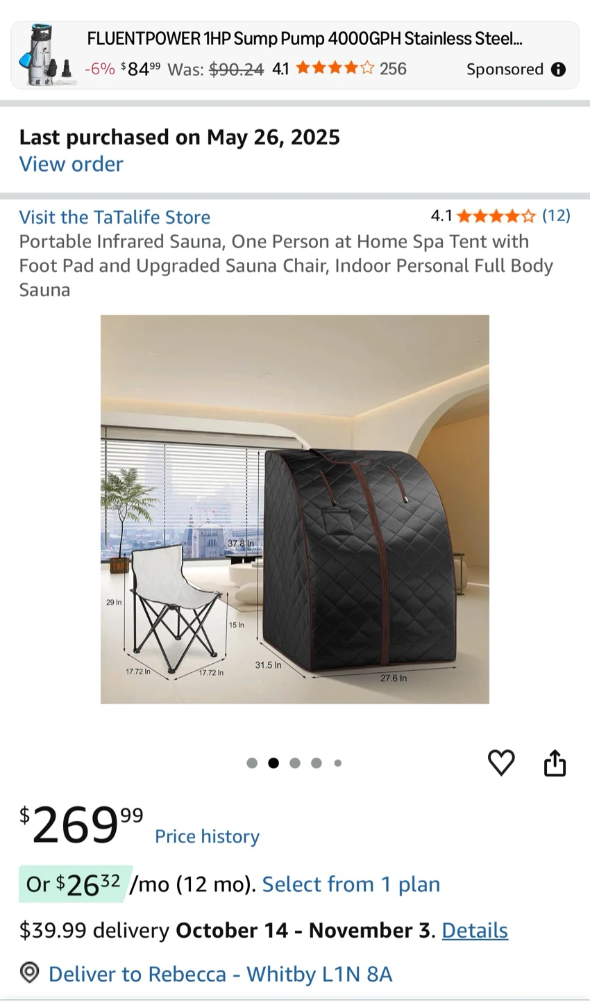 Portable Sauna Tent - photo 3