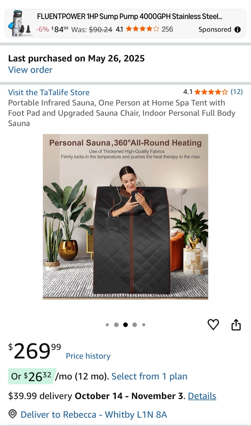 Portable Sauna Tent - photo 4