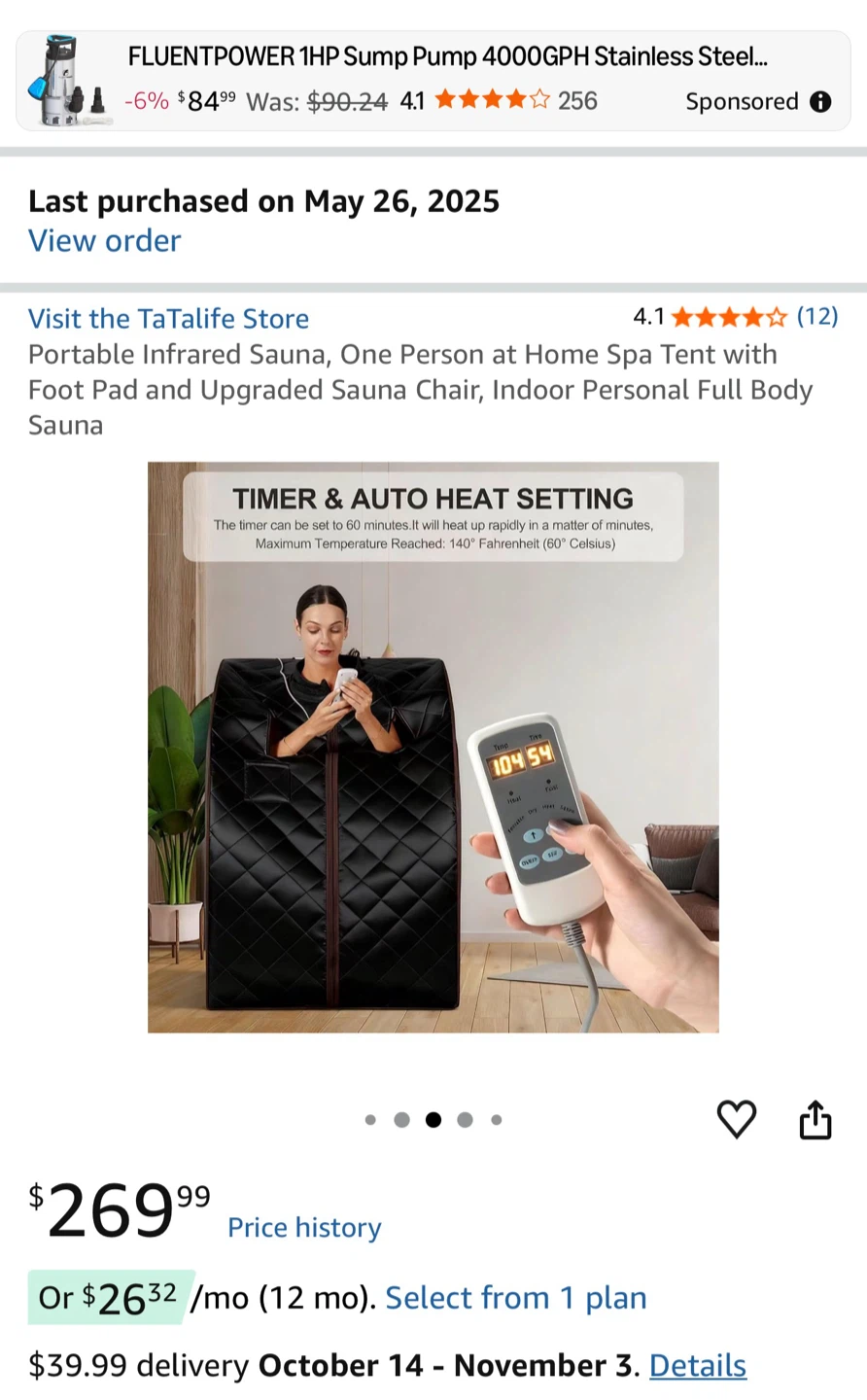 Portable Sauna Tent - photo 5