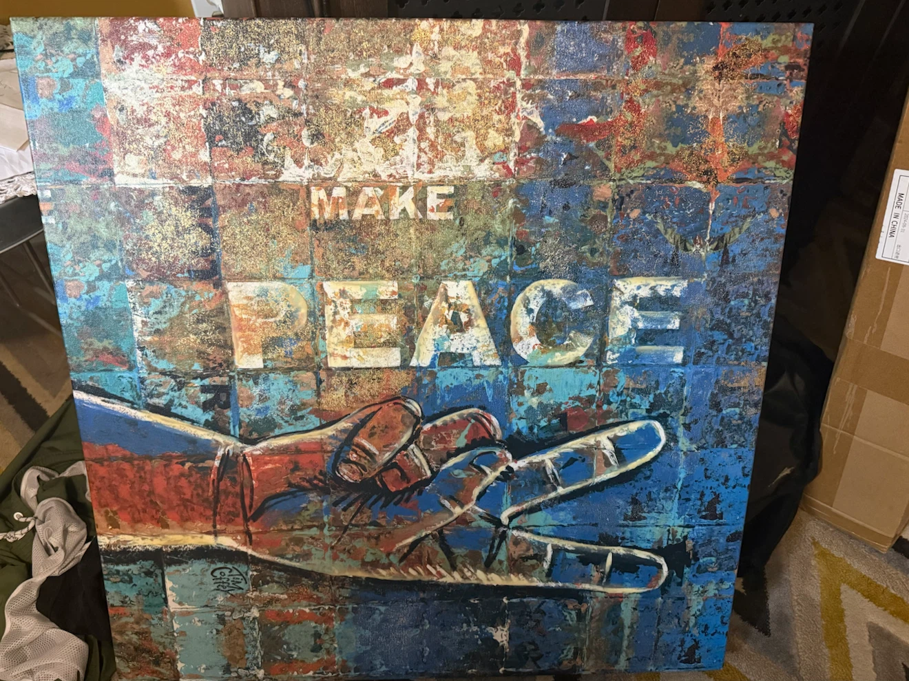 Make Peace Wall Art