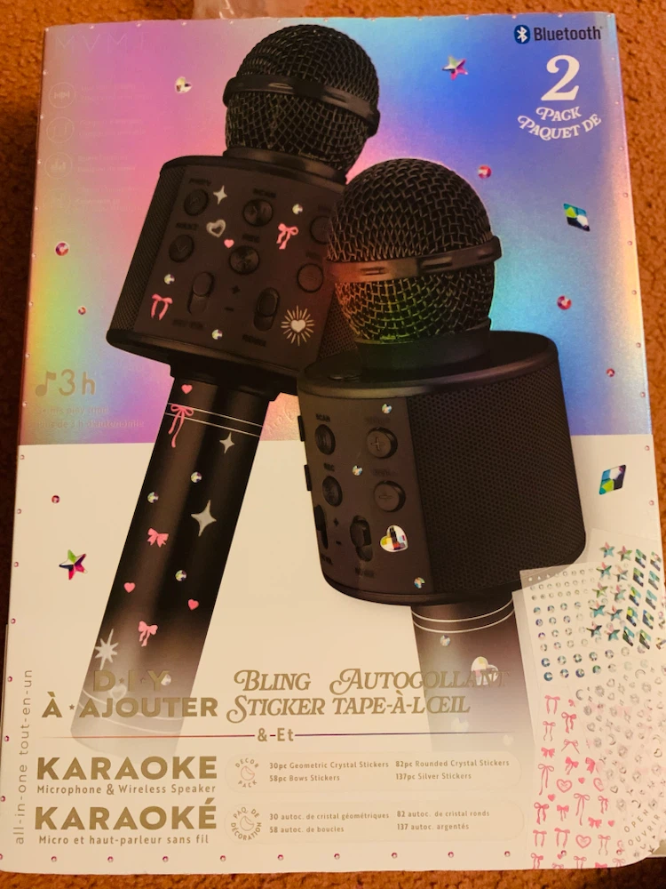 Bluetooth Microphone Set of 2. Brand New Box.