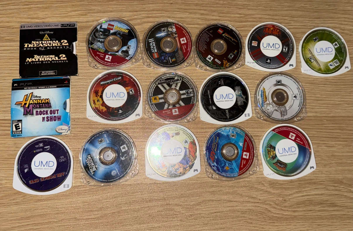 PSP UMD Games