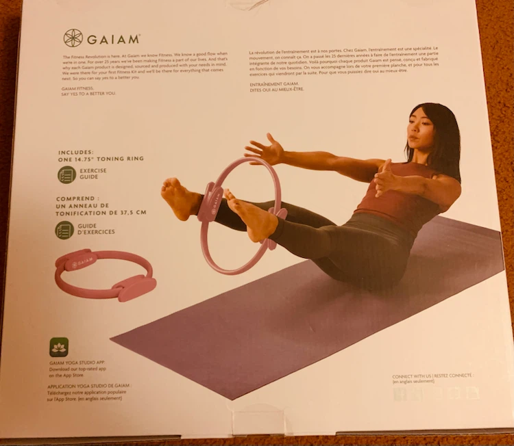 Brand New Gaiam Pilates Toning Ring   Brand new - photo 2