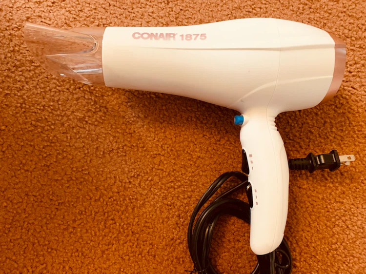 Conair hair dryer. Used. Works well