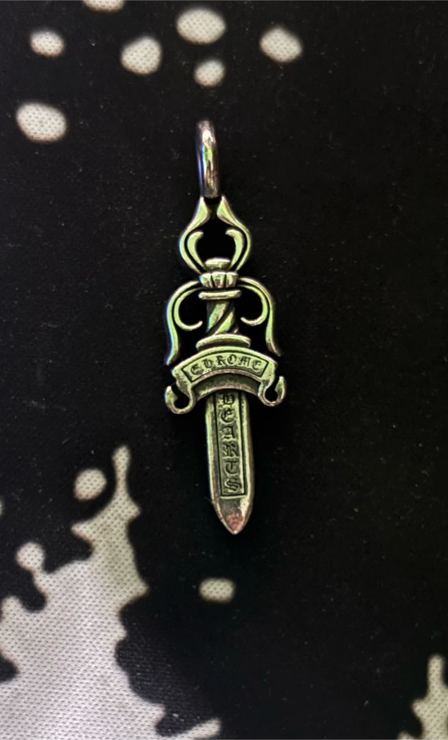 Chrome Hearts Dagger Pendant Necklace - photo 2