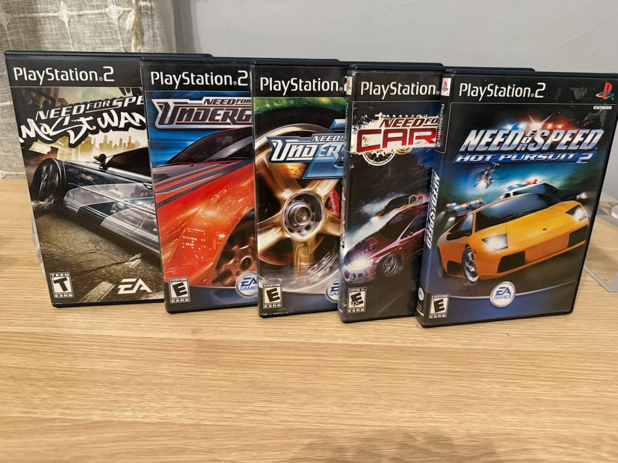 Need for Speed PlayStation 2 Game Bundle