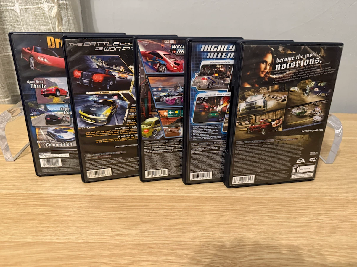Need for Speed PlayStation 2 Game Bundle - photo 2