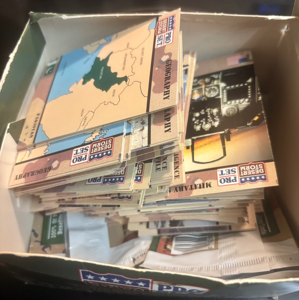 Desert Storm Pro Set Cards and Book - photo 2