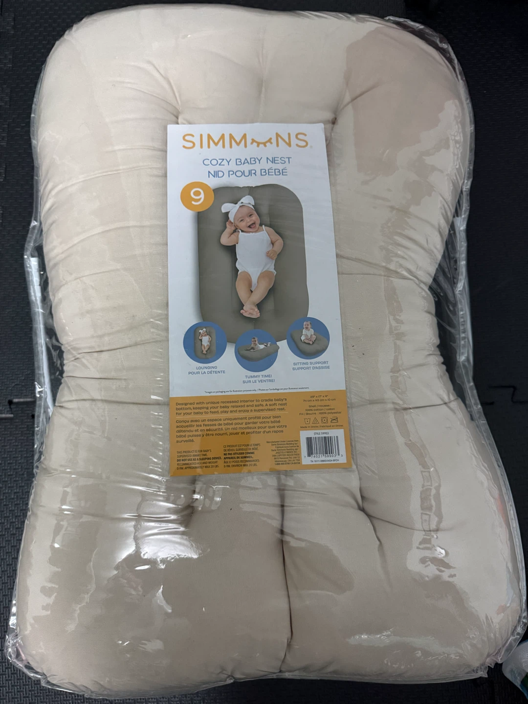 Simmons Cozy Baby Nest