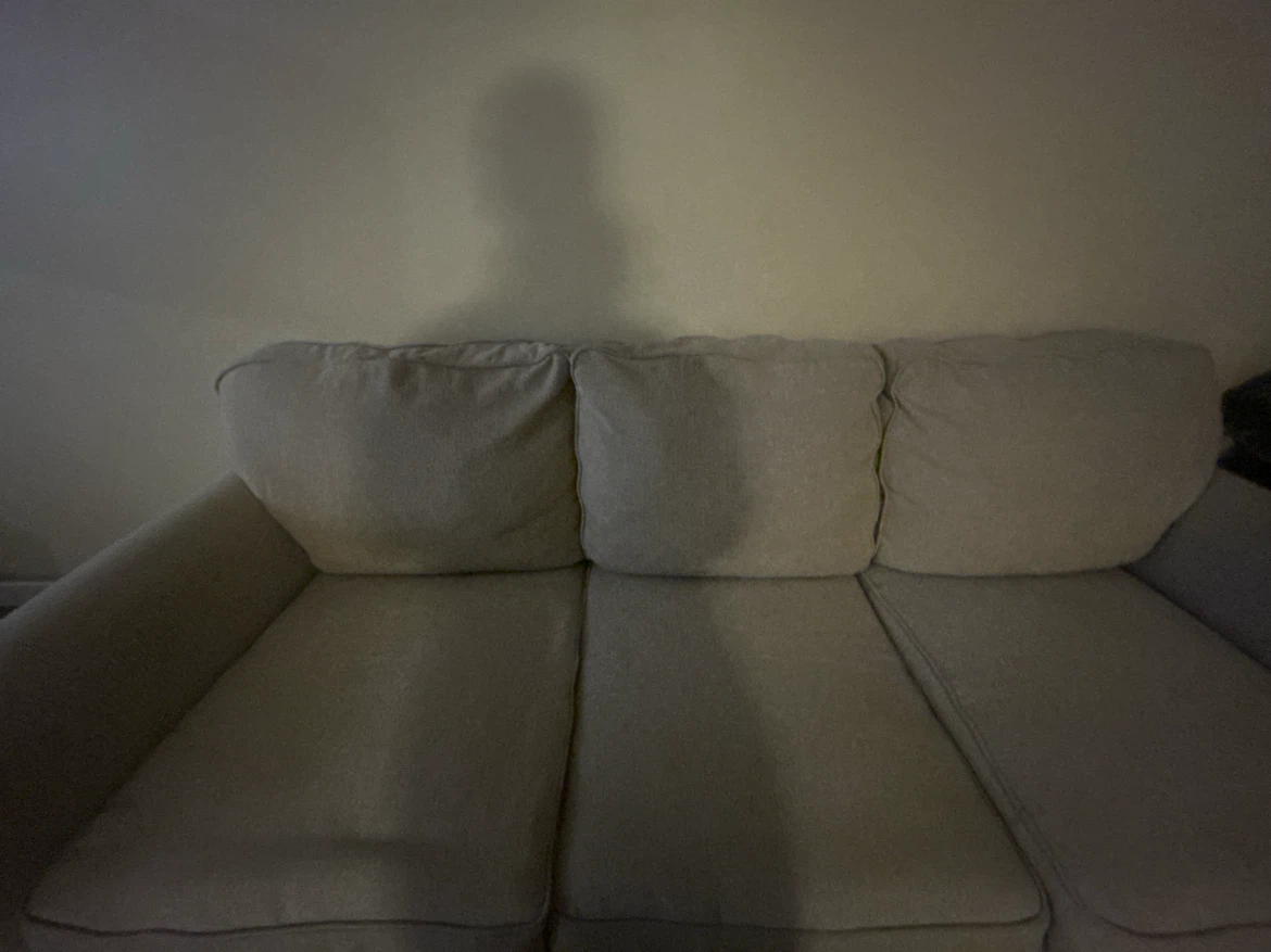Grey 3-Seater Sofa - photo 3