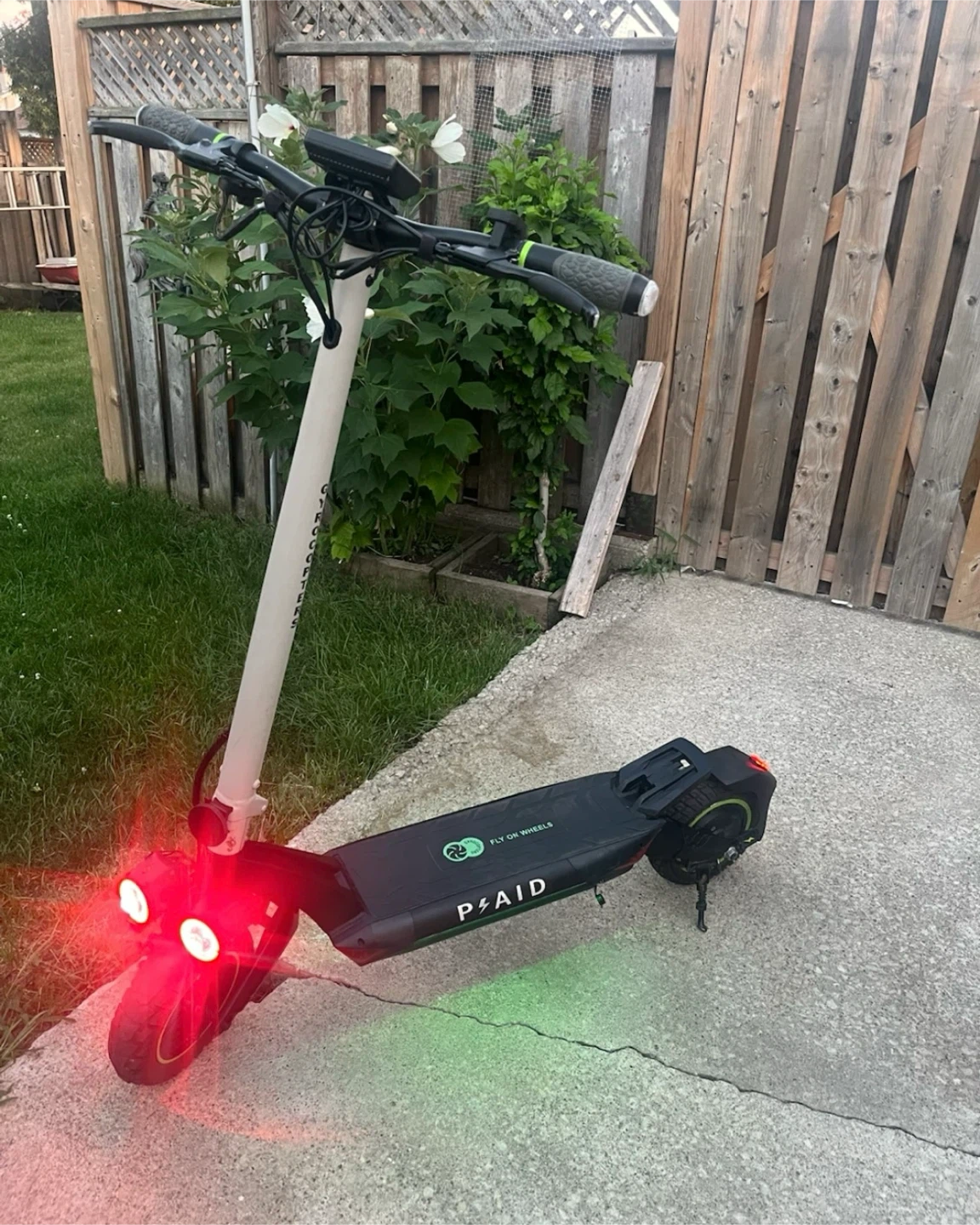 Gyrocopter Plaid Electric Scooter