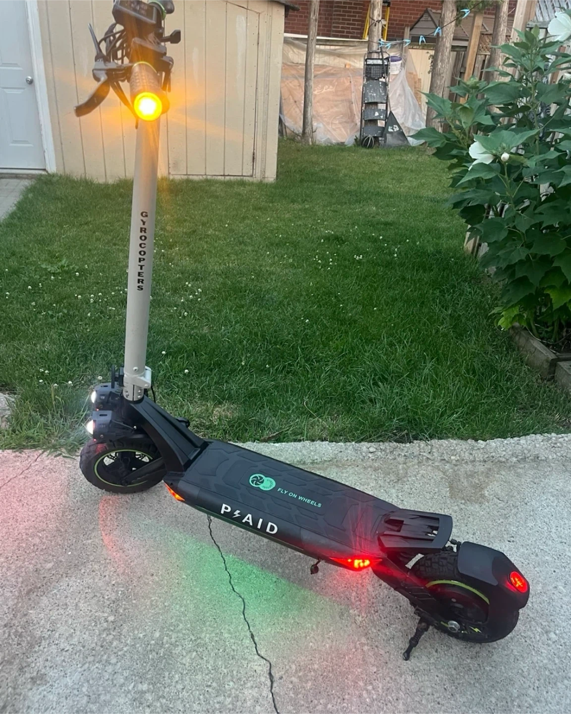 Gyrocopter Plaid Electric Scooter - photo 2