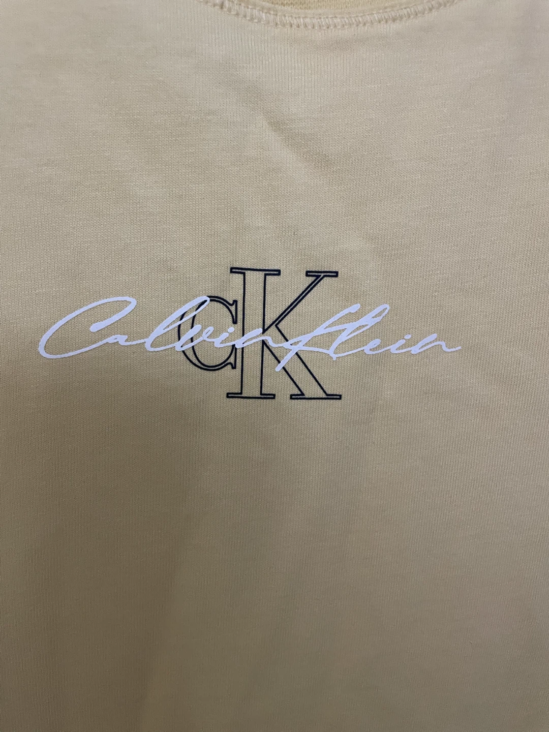 Calvin Klein Jeans Sleeveless Dress - Yellow - Size S/P - photo 3
