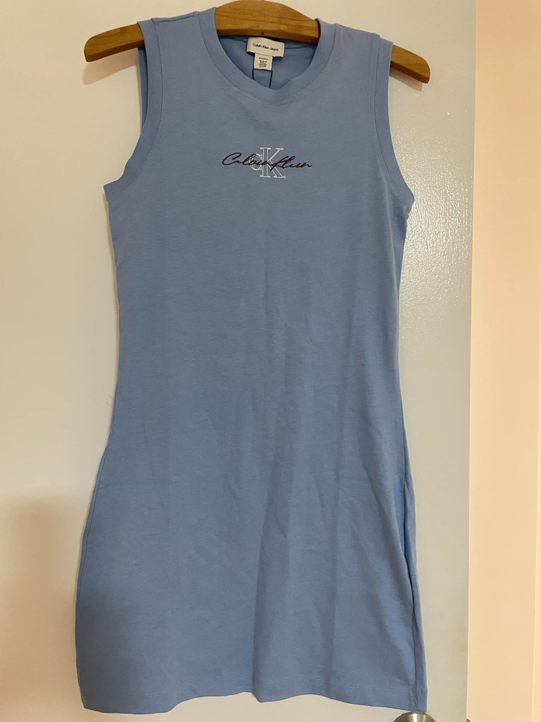 Calvin Klein Jeans Light Blue Sleeveless Dress - XS - photo 2