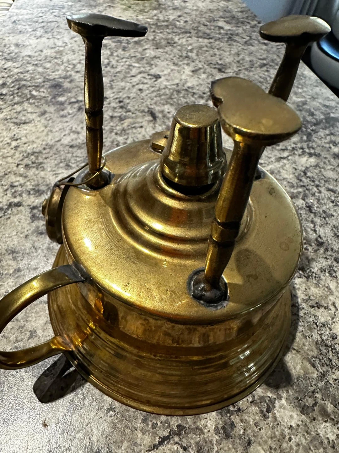 Vintage Brass Camping Stove
