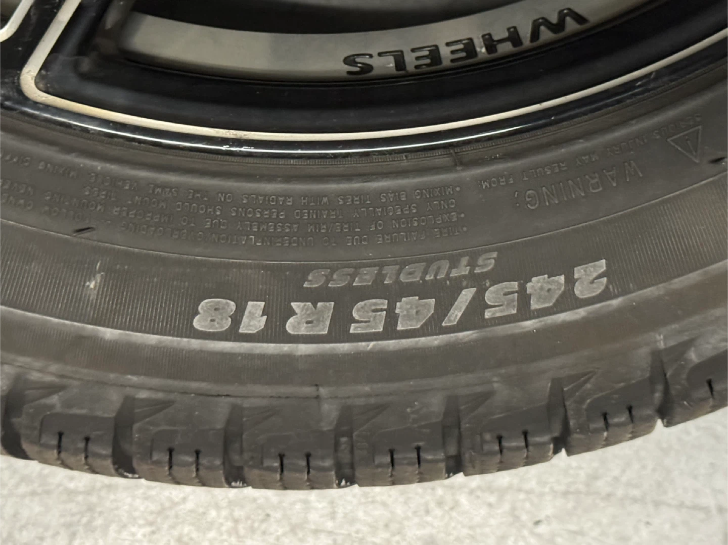 Set of 4 Michelin Winter Tires on TCKForged Rims - photo 2