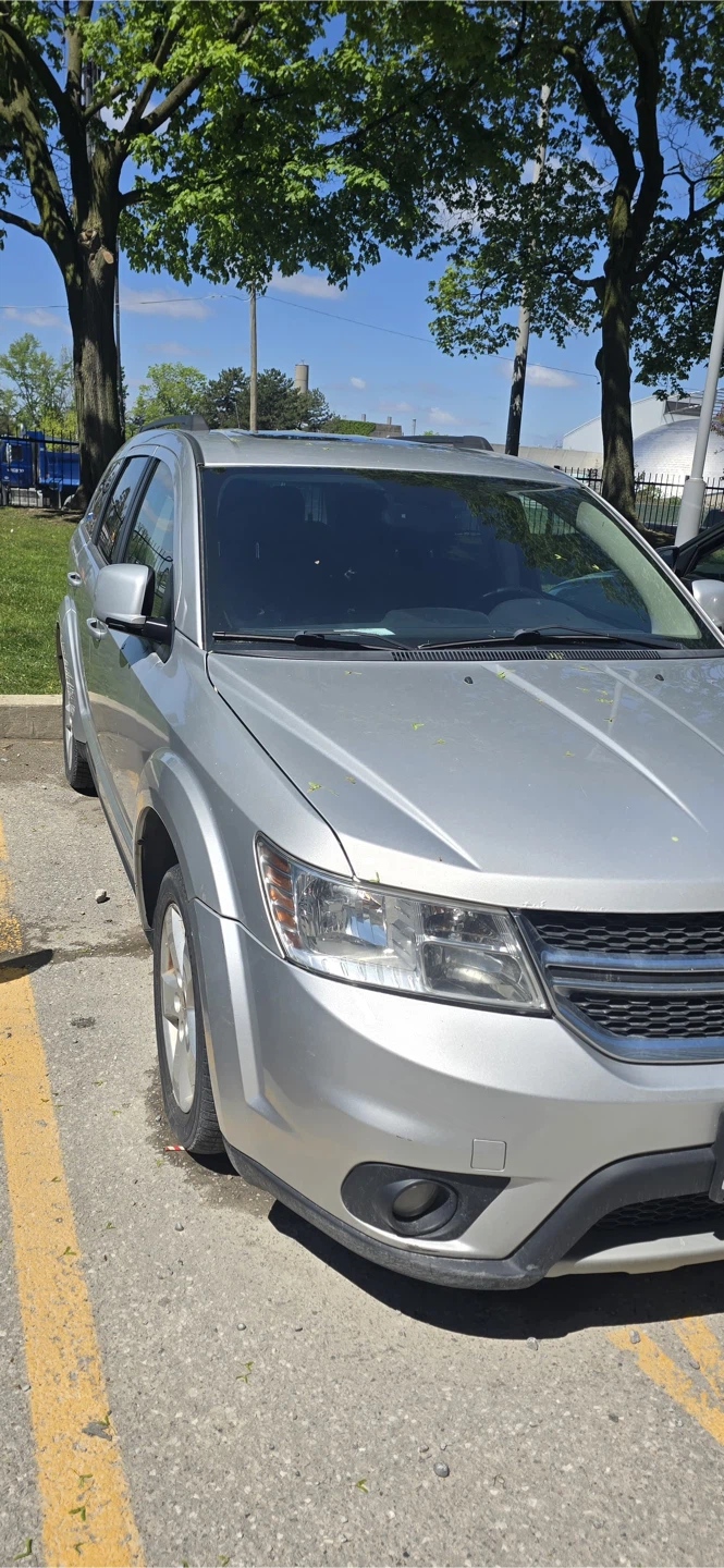Silver Dodge Journey SUV