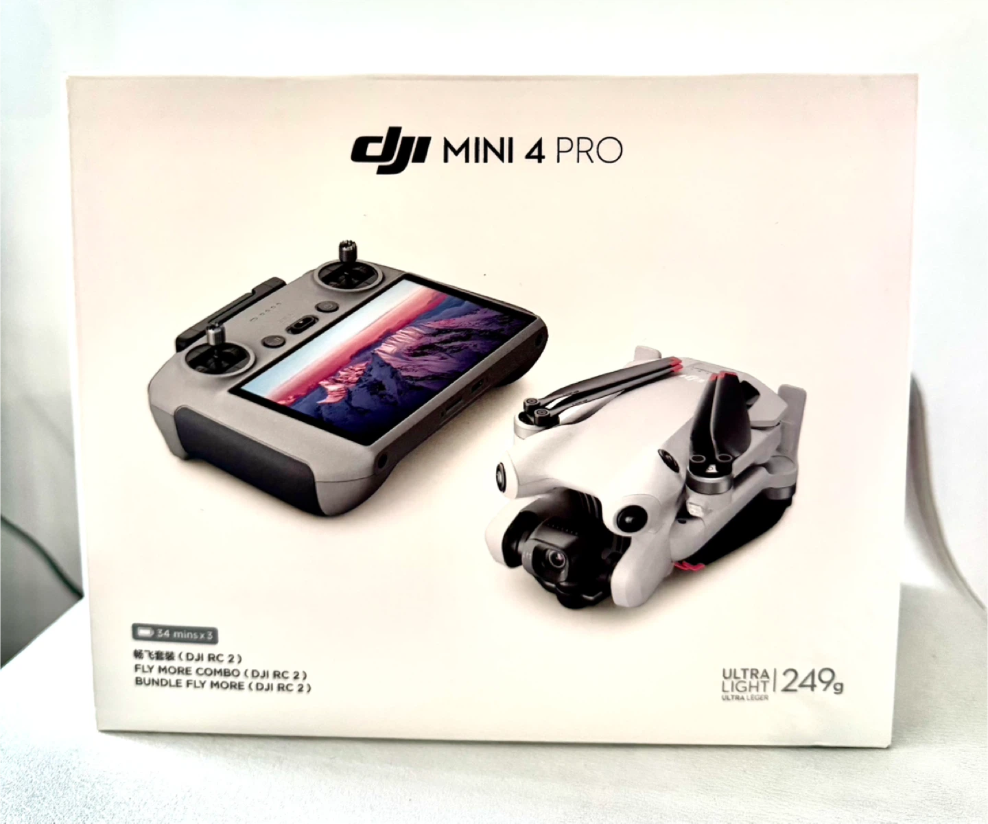 DJI Mini 4 Pro Drone with Fly more combo