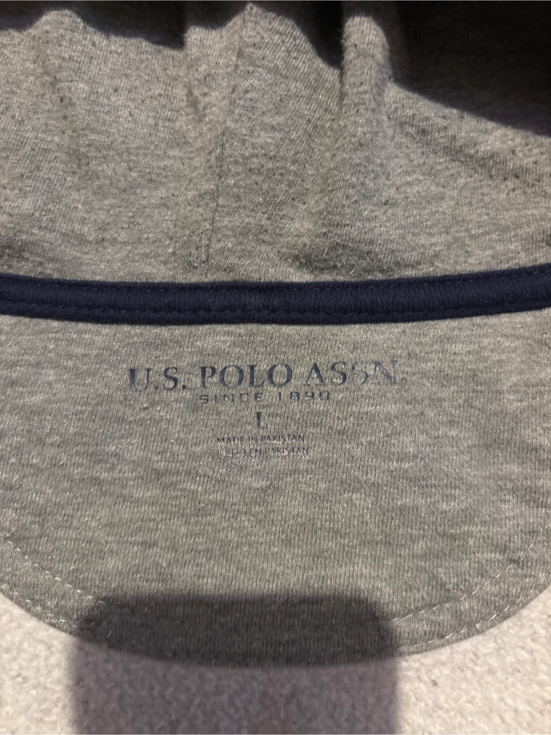 Grey U.S Polo Assn Grey hoodie - photo 4