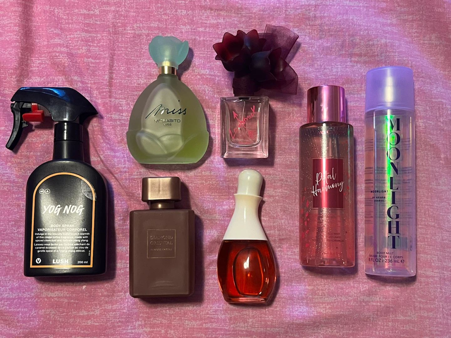 Lush Yog Nog Body Spray & Perfumes Bundle