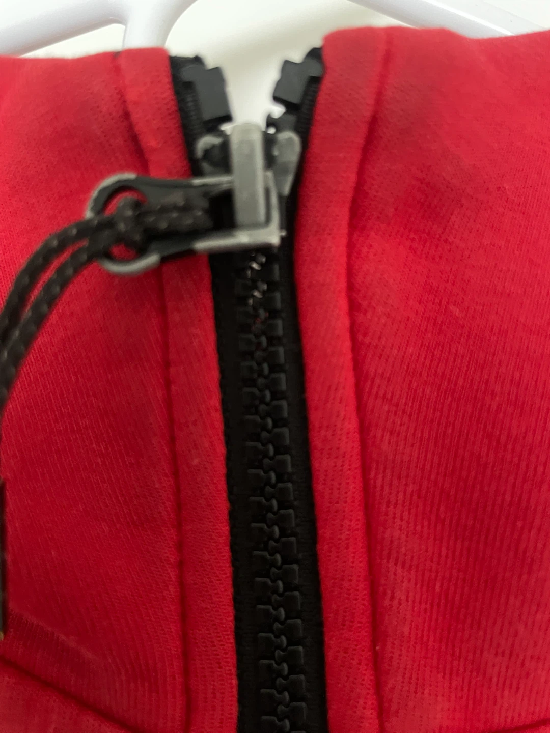 Nike Tech Fleece Red Zip-Up Hoodie - photo 4
